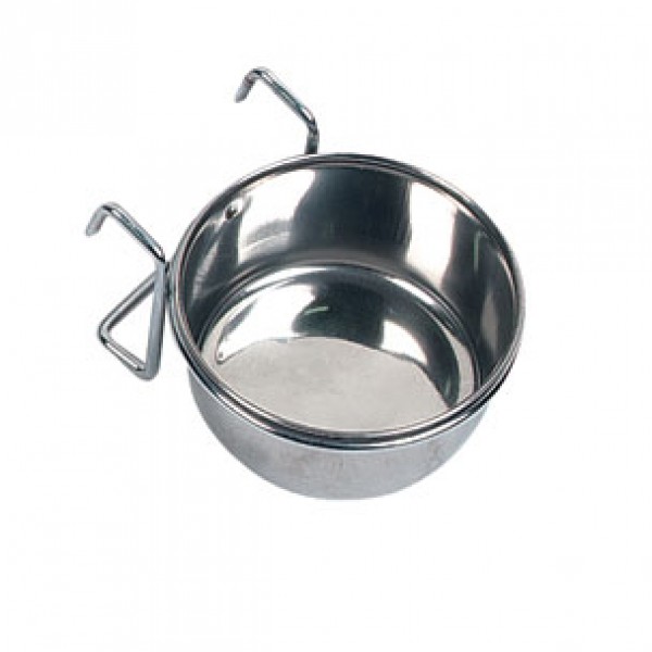 Comedero loro acero inoxidable 9cm Comedero loro acero inoxidable 9cm