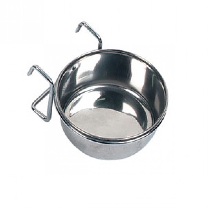 Comedero loro acero inoxidable 9cm Comedero loro acero inoxidable 9cm