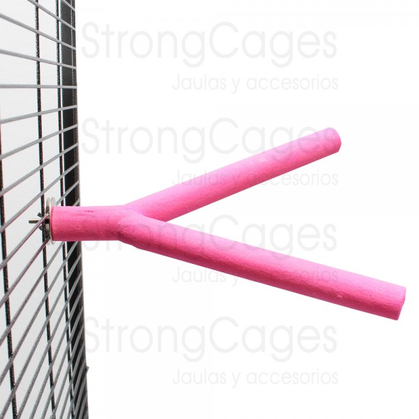 Perch Double StrongCages Loros Perch Double StrongCages Loros