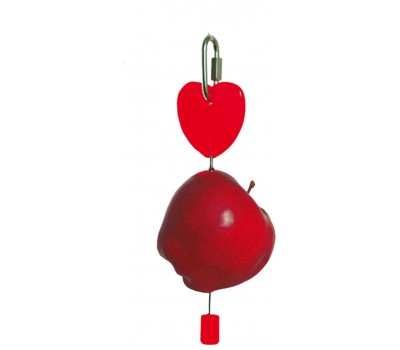 Portafrutas con corazón 