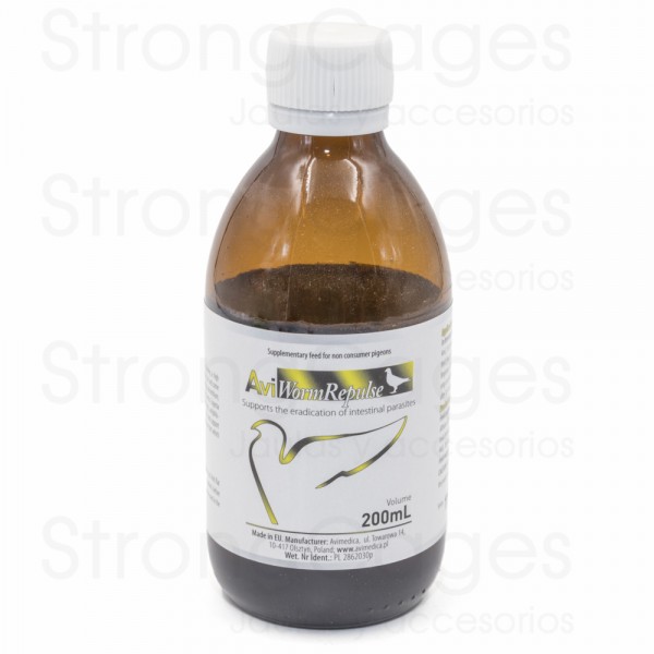 AviMedica AviWormer 200 ml, (Antiparasitario interno 100% natural) Antiparasitarios 
