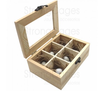 Caja para guardar huevos Canarios Inicio