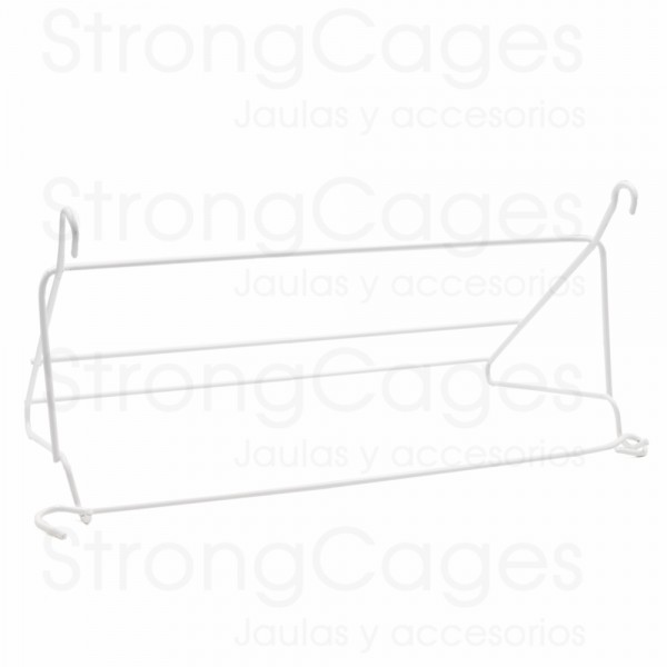 Soporte Rollo Papel para Jaulas 33 cm Carros y pies de jaulas