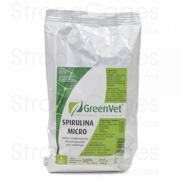 Spirulina Micro 500 g GreenVet