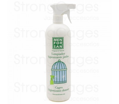 Limpiador Desinfectante para jaulas de aves