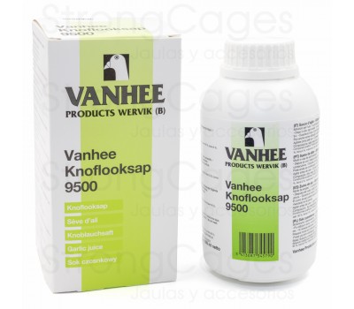 Vanhee 9500 - 500 ml (zumo de ajo enriquecido con calcio, hierro, glucosa y vitamina C)
