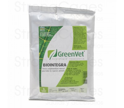 GreenVet Biointegra 100 grs (probiótico + prebiótico enriquecido)