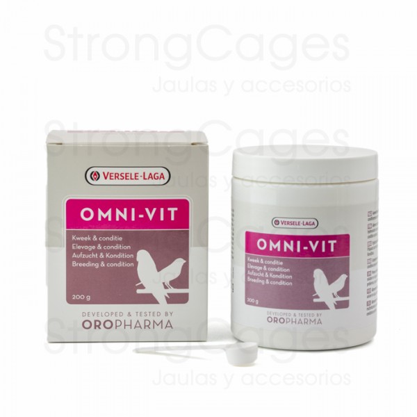 Omni-Vit (Mezcla de vitaminas y aminoácidos para pájaros)