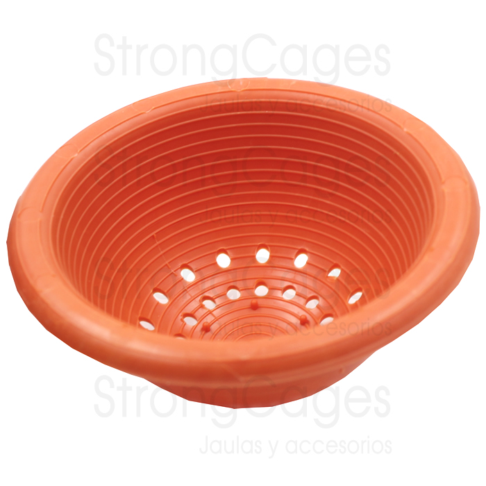 Orange plastic nest Orange plastic nest