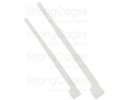 Plastic perches breakable 25cm
