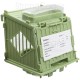 Green external nest with egg holder Green external nest with egg holder