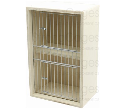 Transport box small, 2 compartments
