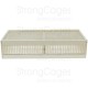 Transport box large, 2 compartments with aeration Transport box large, 2 compartments with aeration