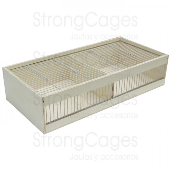 Transport box large, 2 compartments with aeration Transport box large, 2 compartments with aeration