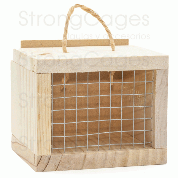 Transportin madera pequeño | Canarios, jilgueros Crates for birds