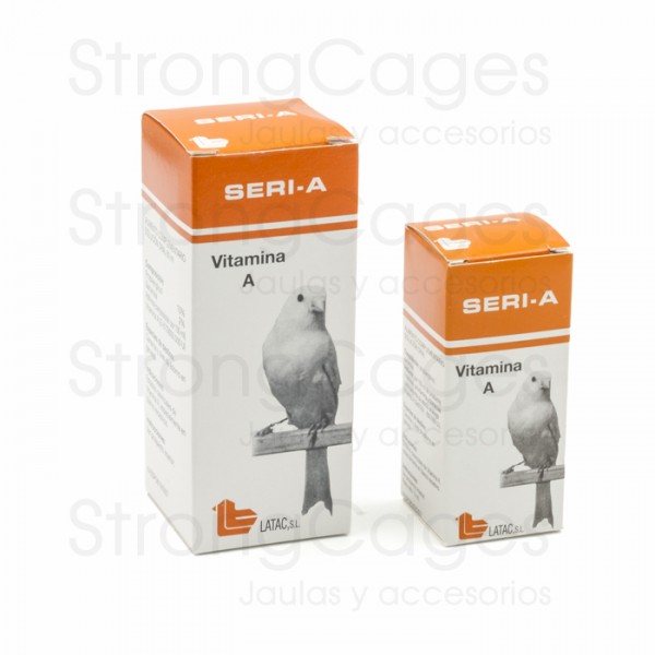 SERI-A Latac (Vitaminas para pájaros blancos)