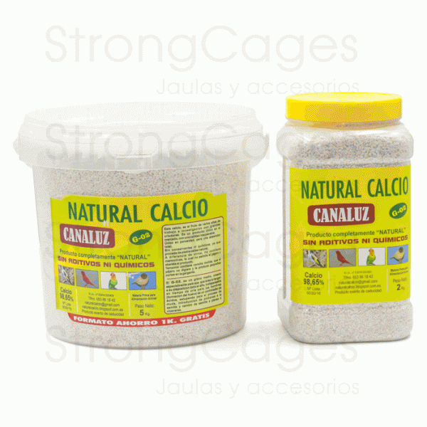 Calcio Natural Canaluz G-02   (amarillo) Cales - Mineral Grit
