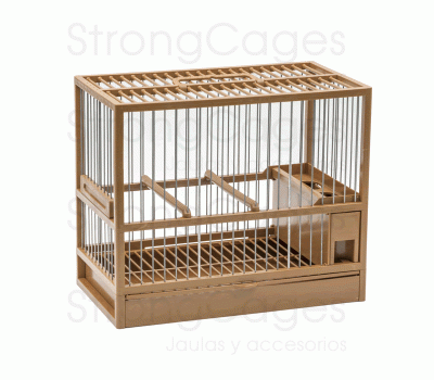 Jaula C-2 Madera con rejilla