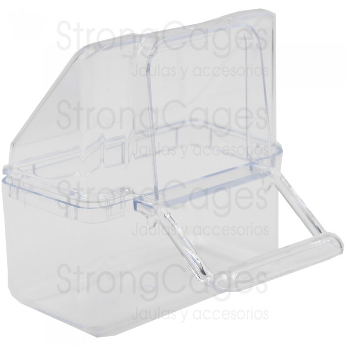 Comedero externo 2 GR transparente Comedero externo 2 GR transparente