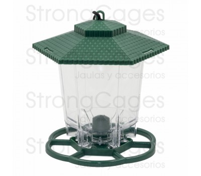 Comedero de exterior, 8 posaderos, 300 ml/17 cm