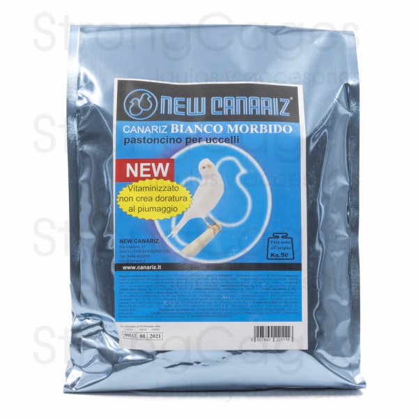 Pasta Blanca Mórbida 5 Kg (New Canariz) Pasta Blanca Mórbida 5 Kg (New Canariz)