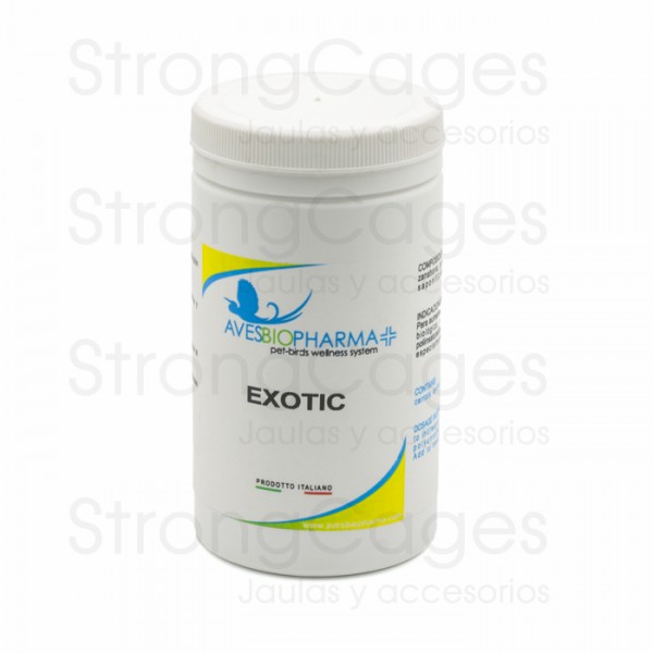 Exotics 200 Gr | Suplemento para aves exóticas Exotics 200 Gr | Suplemento para aves exóticas