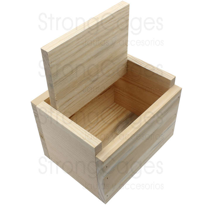Wooden Nest Agaporni Horizontal Wooden Nest Agaporni Horizontal