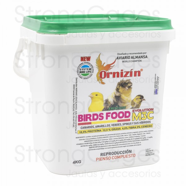 Ornizin pienso M3C para cría canarios Ornizin pienso M3C para cría canarios