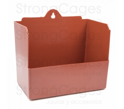 Cajon portajaula Marrón