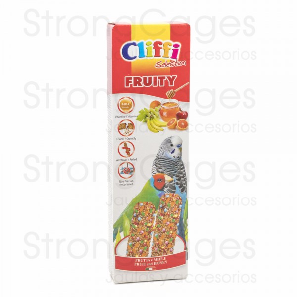 Cliffi barrita periquitos fruta y miel Cliffi barrita periquitos fruta y miel