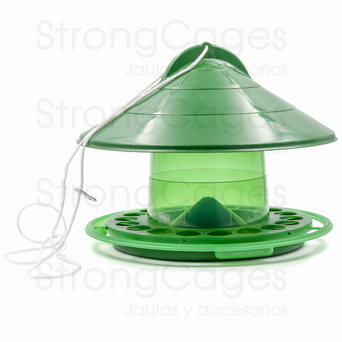 Comedero colga MAXI verde Comedero colga MAXI verde