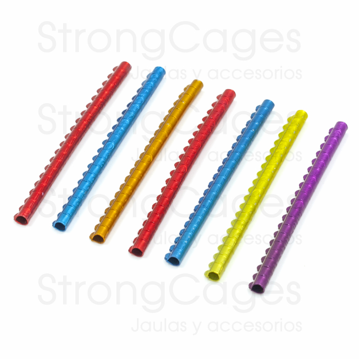 Canarios / Anilla metálica pájaros 3 mm tira 20 unid Canarios / Anilla metálica pájaros 3 mm tira 20 unid