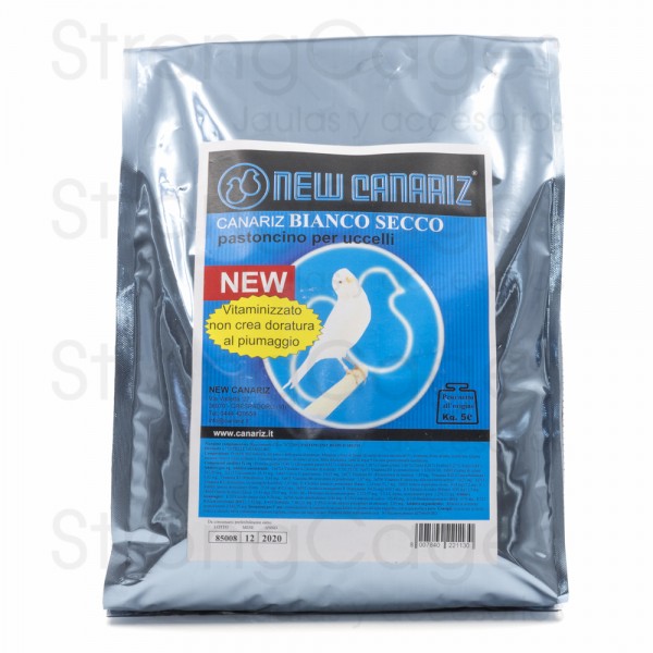 Pasta Blanca Seca 5 Kg (New Canariz) Pasta Blanca Seca 5 Kg (New Canariz)