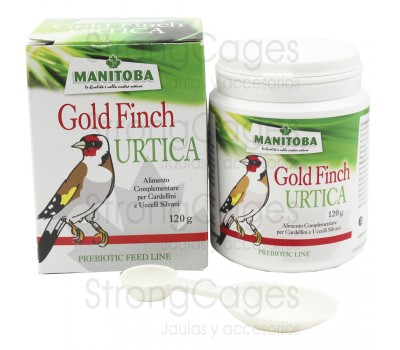 Manitoba Gold Finch Urtica 120 gr (Extracto de Ortiga con ginseng)