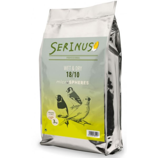Serinus Wet & Dry Microspheres 18/10