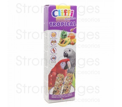 Sticks for parrots tropical fruity and honey