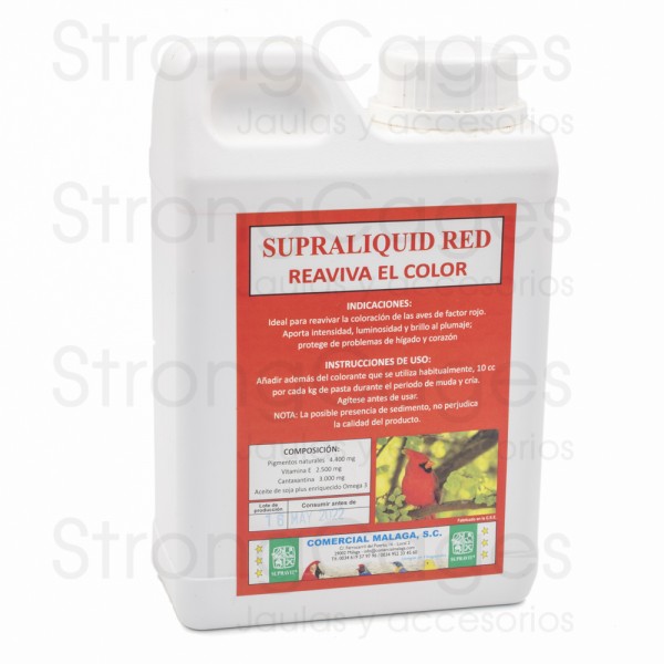 supra liquido red reaviva el color de las aves supra liquido red reaviva el color de las aves