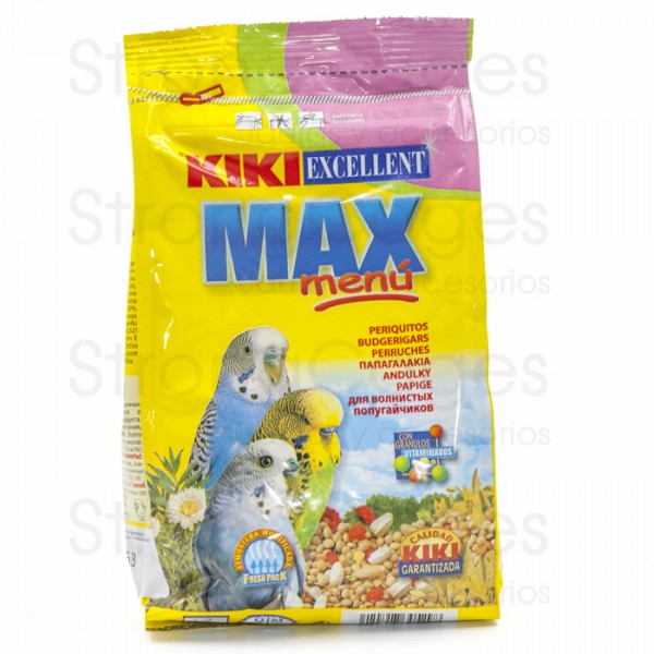 kiki max menu periquitos Food for exotic