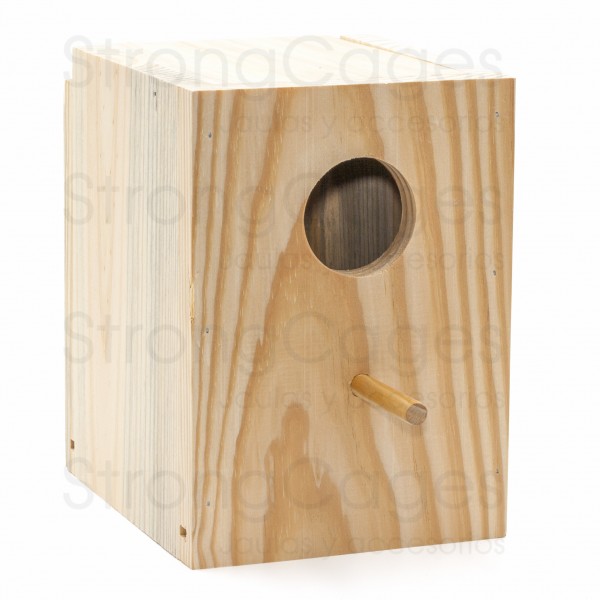 Nido de madera para Agaporni Vertical NEST Nido de madera para Agaporni Vertical NEST