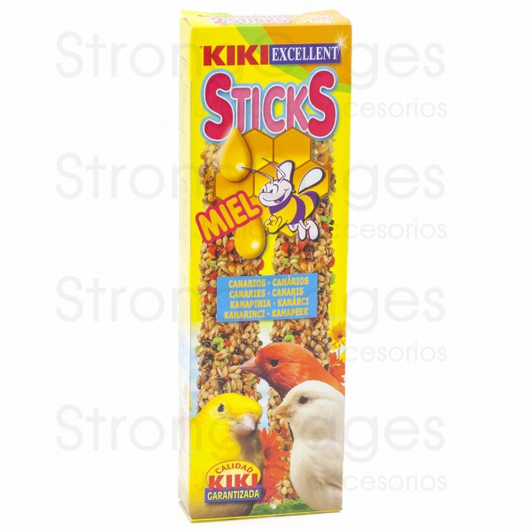 kiki canario sabor miel Barritas para aves