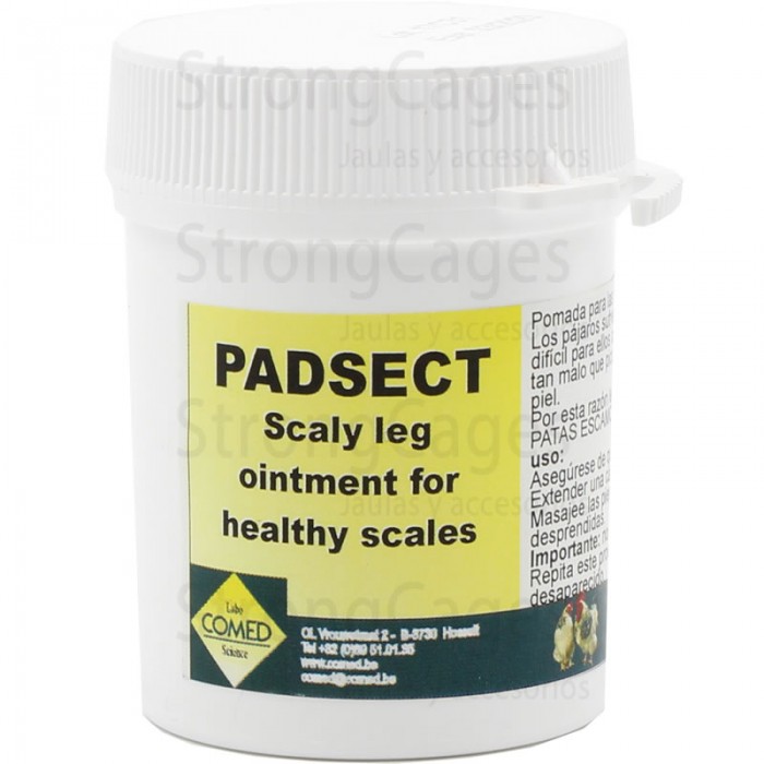 Padsect 35 grs (pomada para las patas escamosas) Padsect 35 grs (pomada para las patas escamosas)
