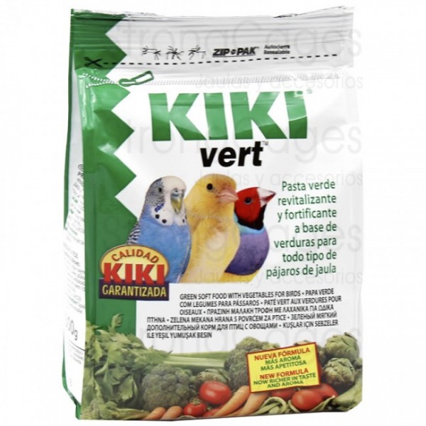 KIKI pasta de cria y mantenimiento con verduras 300 gr