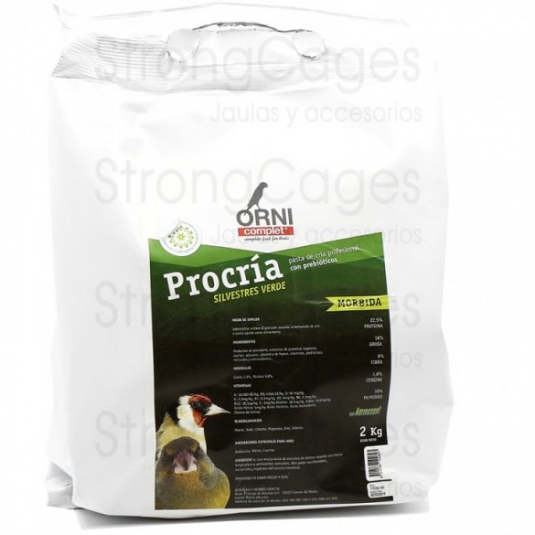 pasta Morbida pro cria silvestres verde pasta Morbida pro cria silvestres verde