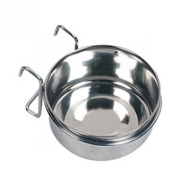 Comedero loro acero inoxidable 12cm Comedero loro acero inoxidable 12cm