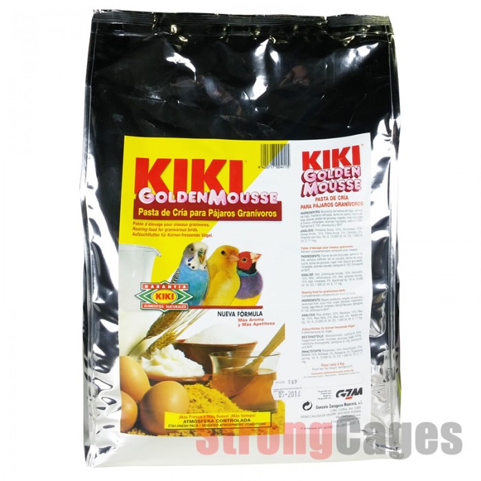 kiki golden mousse pasta de cria amarilla 5kg kiki golden mousse pasta de cria amarilla 5kg