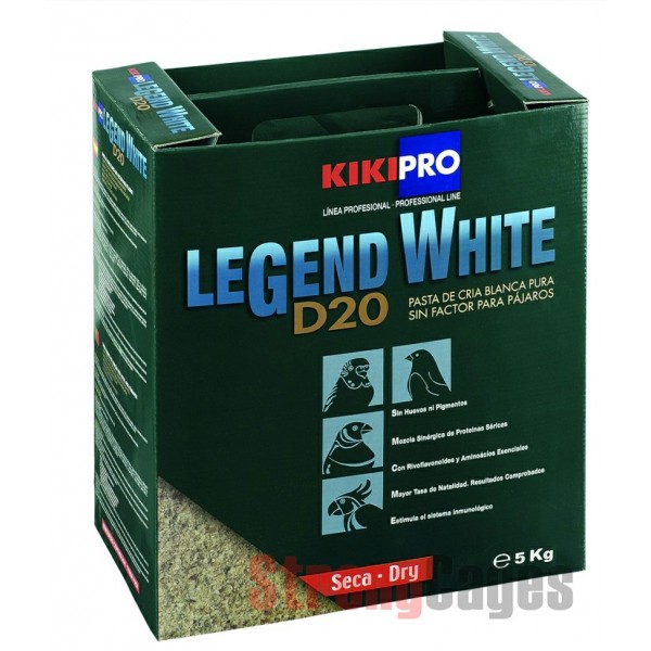 KIKI Legend white D20 seco 5 kg KIKI Legend white D20 seco 5 kg