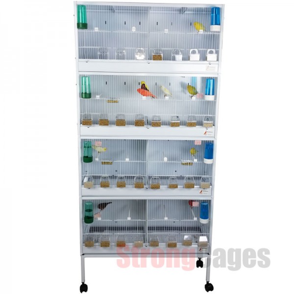 CONJUNTO IMOR 4 MÓDULOS DE CRÍA + PIE Cages for breeding and exhibition CONJUNTO IMOR 4 MÓDULOS DE CRÍA + PIE Cages for breeding and exhibition