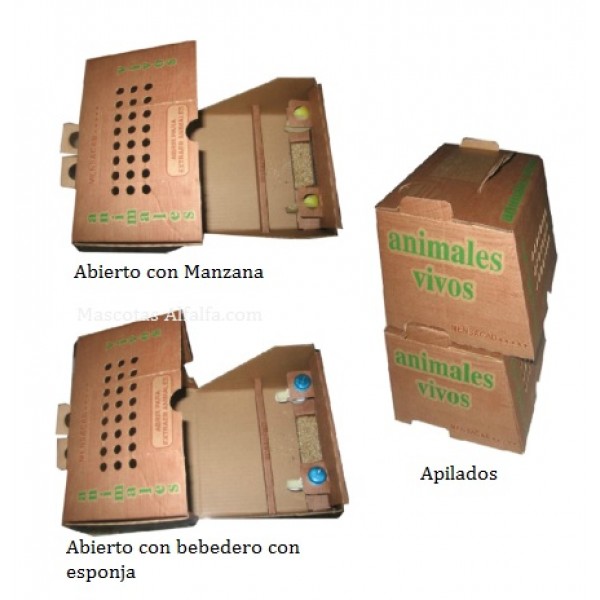 Transportin para envios por mensajeria Transportines para aves