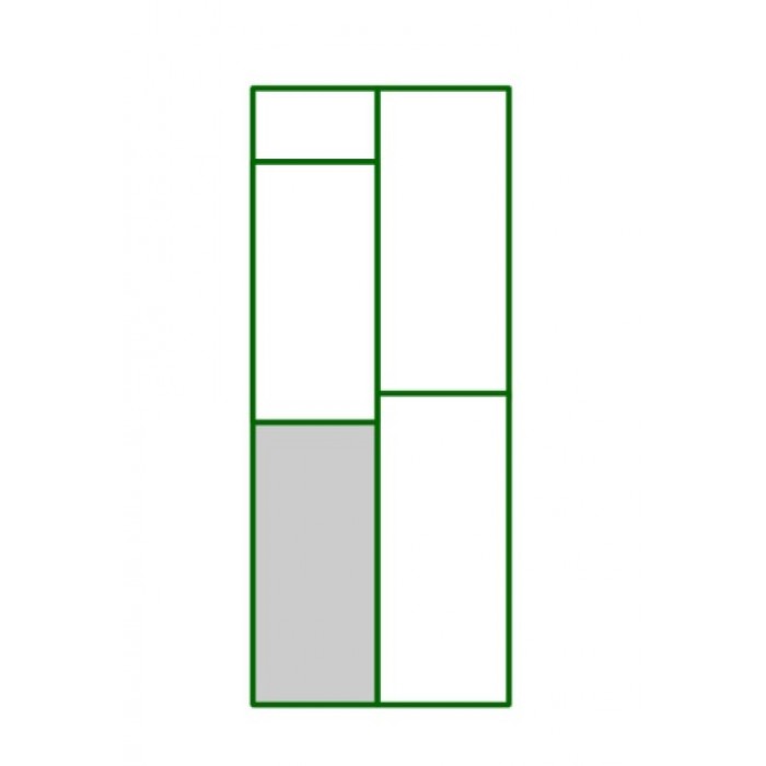 Panel PVC cuadro inferior puerta peatonal Panel PVC cuadro inferior puerta peatonal