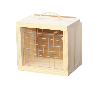 Transportin madera pequeño | Canarios, jilgueros